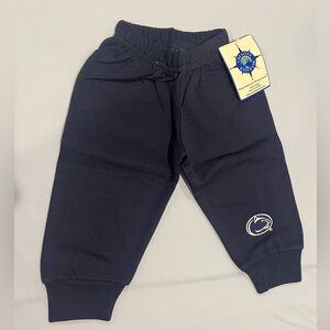 Navy Penn State baby sweatpants size 6-9 months NWT